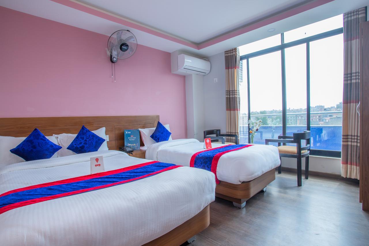 Oyo 136 Hotel Om Plaza Kathmandu Exterior foto